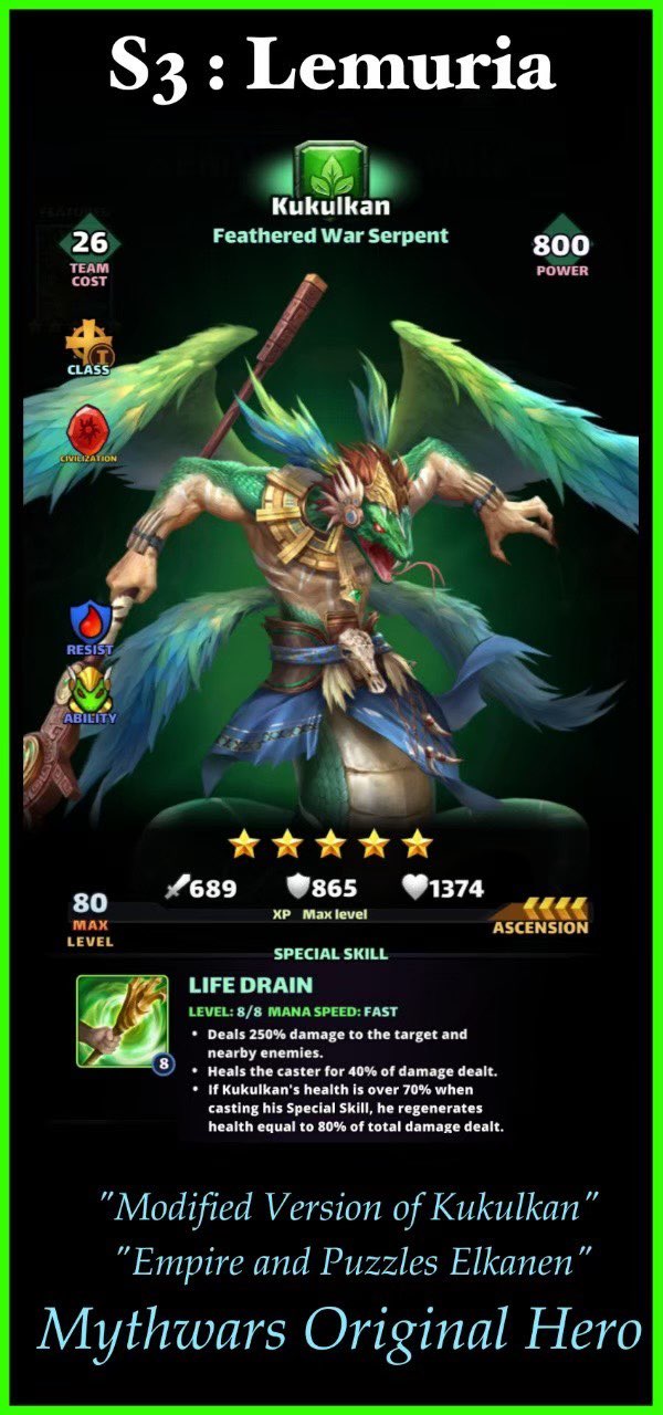 Strengthen Kukulkan