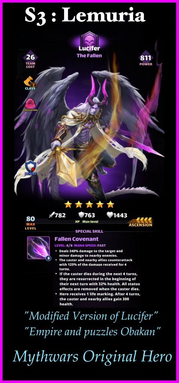 Strengthen Lucifer