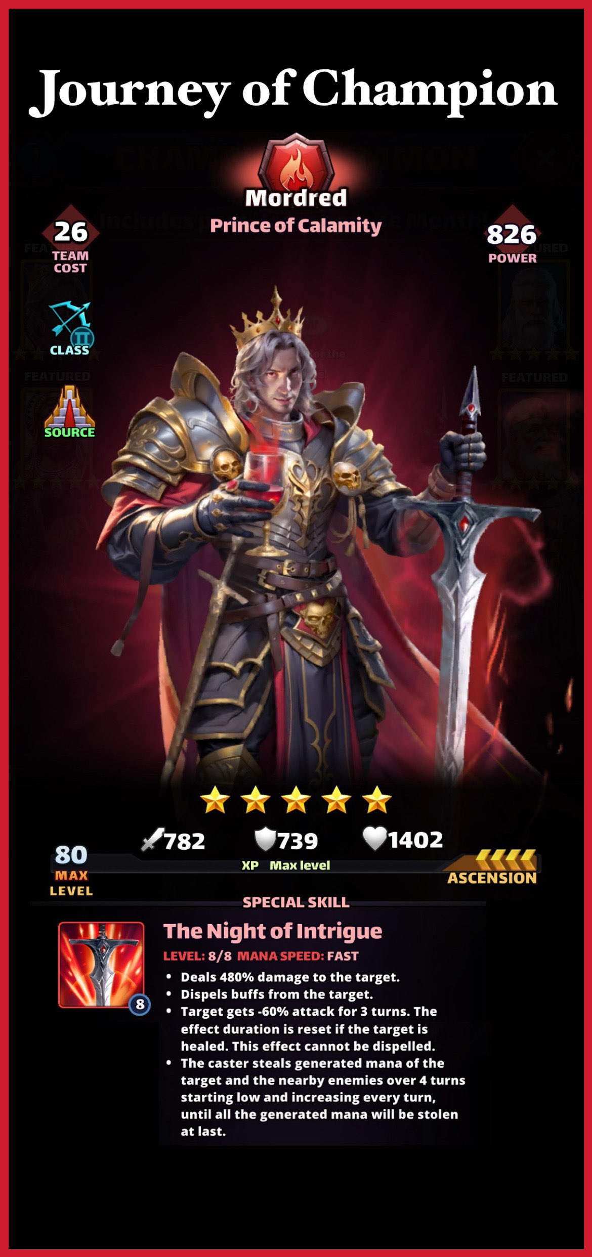 Strengthen Mordred