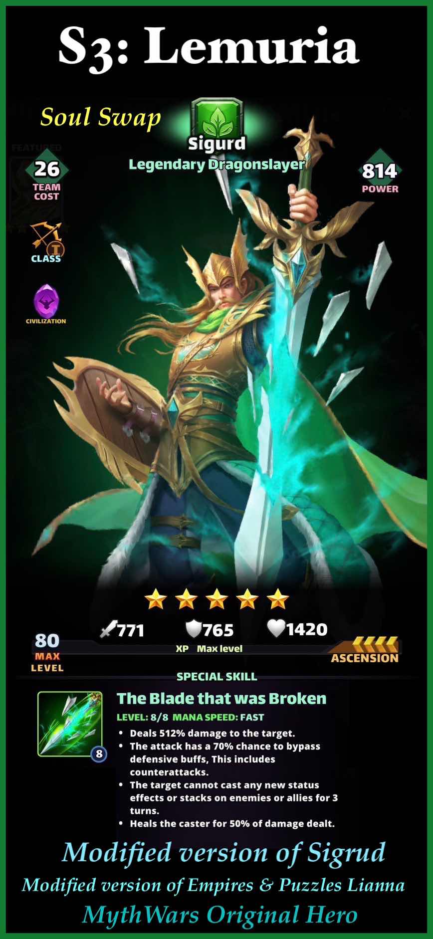 Strengthen Sigurd