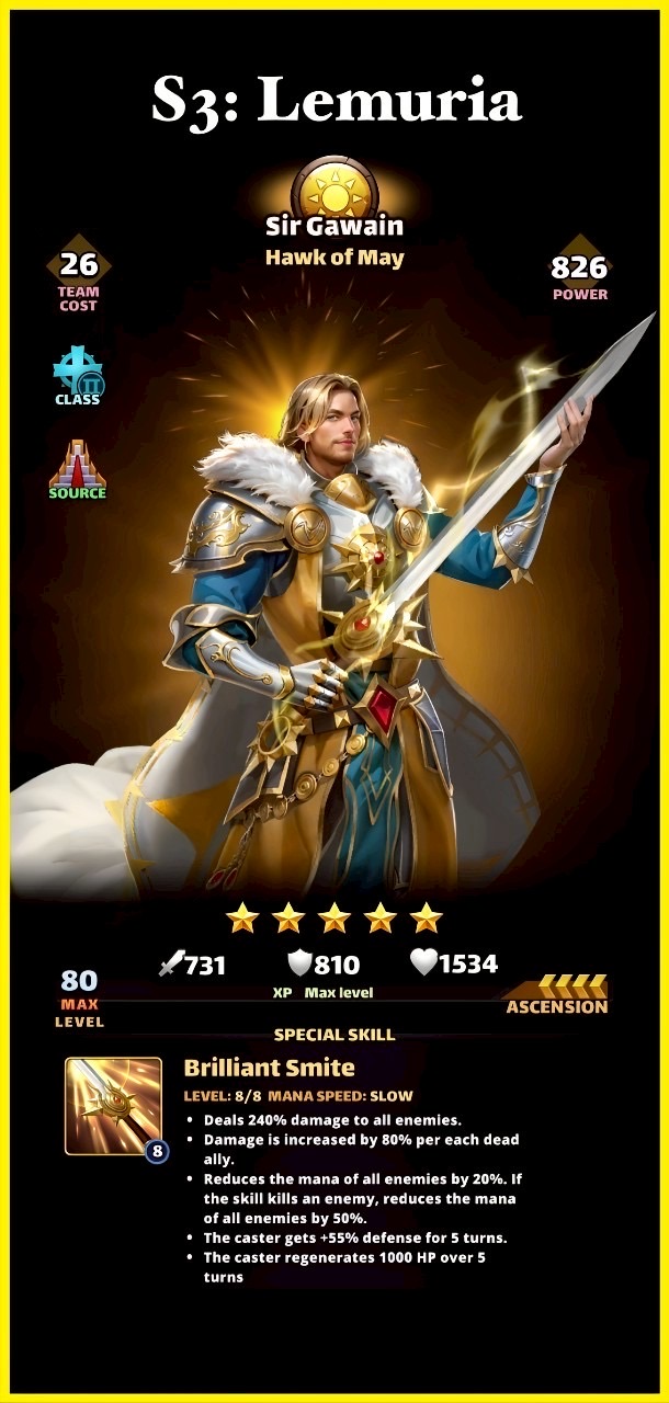 Strengthen Sir Gawain — image 2