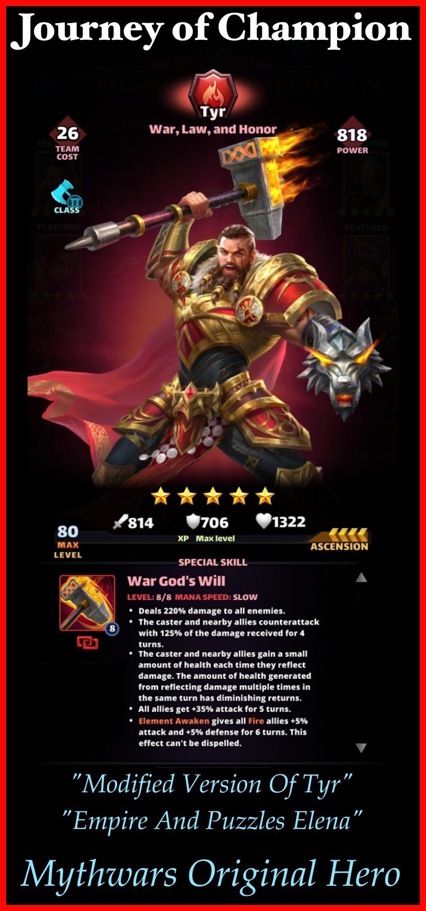 Strengthen Tyr